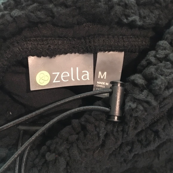Zella Cassie Faux Shearling Hoodie Jacky Coat M - Picture 8 of 9